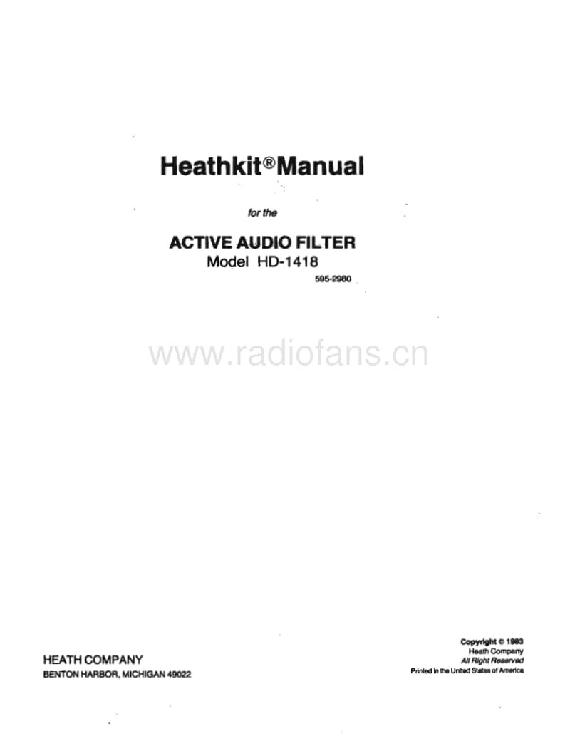 Heathkit-HD-1418-Manual电路原理图.pdf_第3页