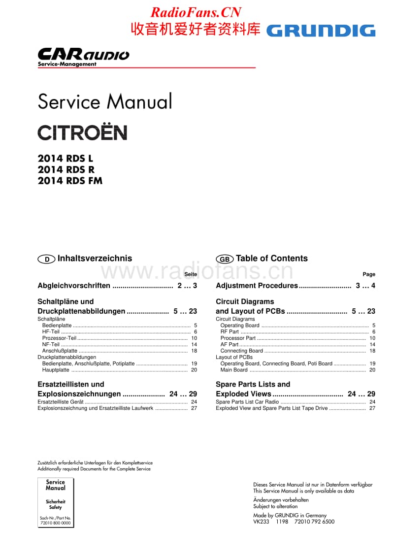 Grundig-2014-RDS-Service-Manual电路原理图.pdf_第1页