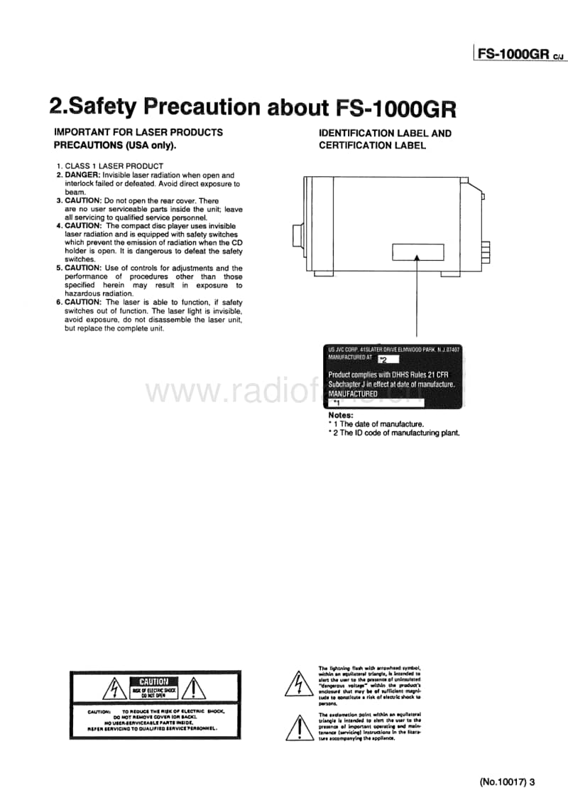 Jvc-FS-1000-GR-Service-Manual电路原理图.pdf_第3页