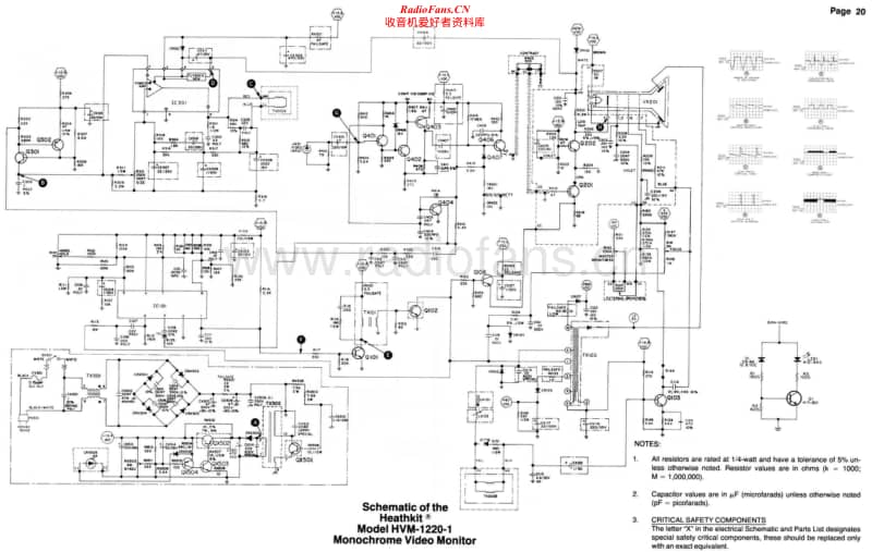 Heathkit-HVM-1220-1-Schematic电路原理图.pdf_第1页