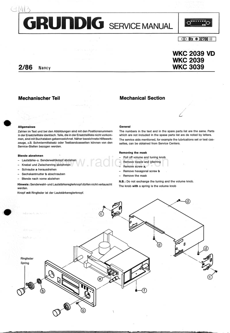 Grundig-WKC-2039-WKC-2039-VD-Schematic电路原理图.pdf_第1页