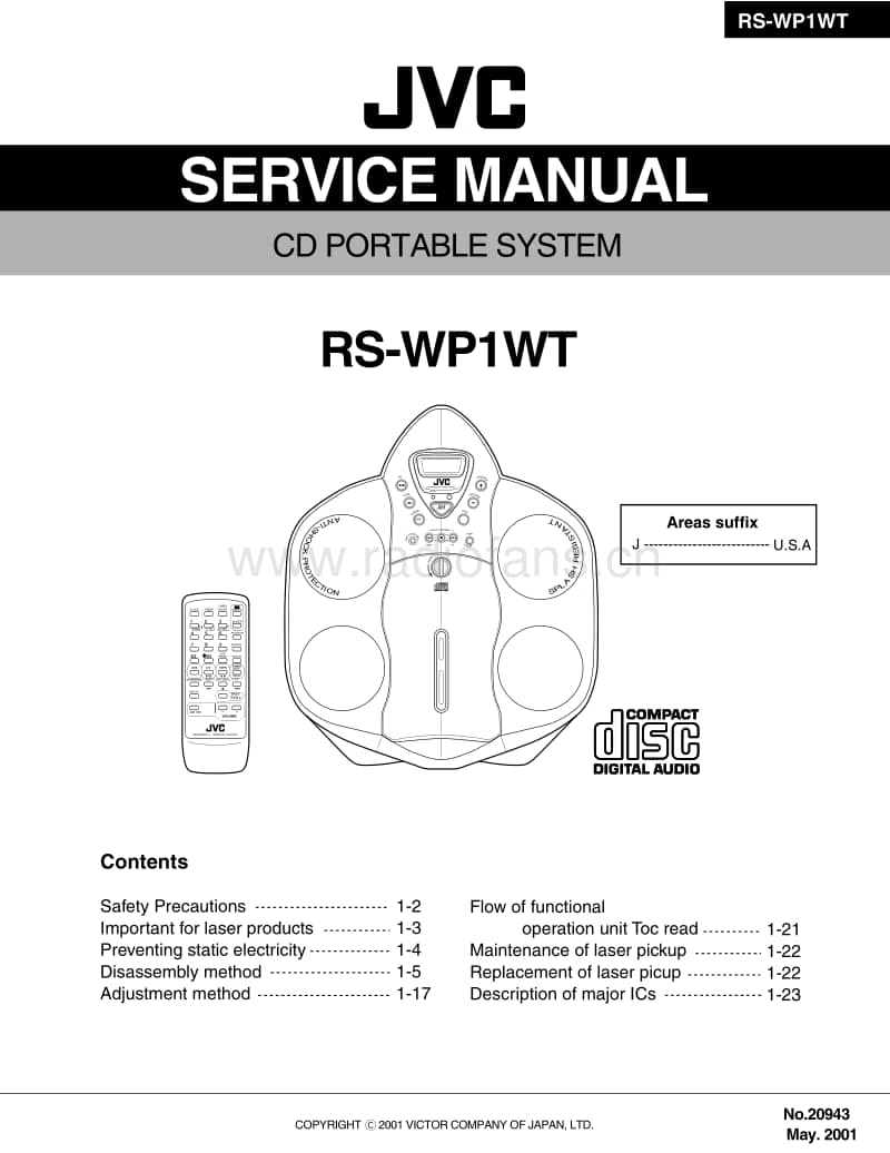 Jvc-RSWP-1-T-Service-Manual电路原理图.pdf_第1页