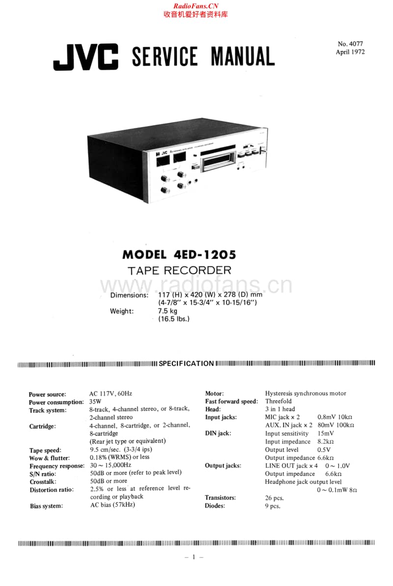 Jvc-4-ED-1205-Service-Manual电路原理图.pdf_第1页