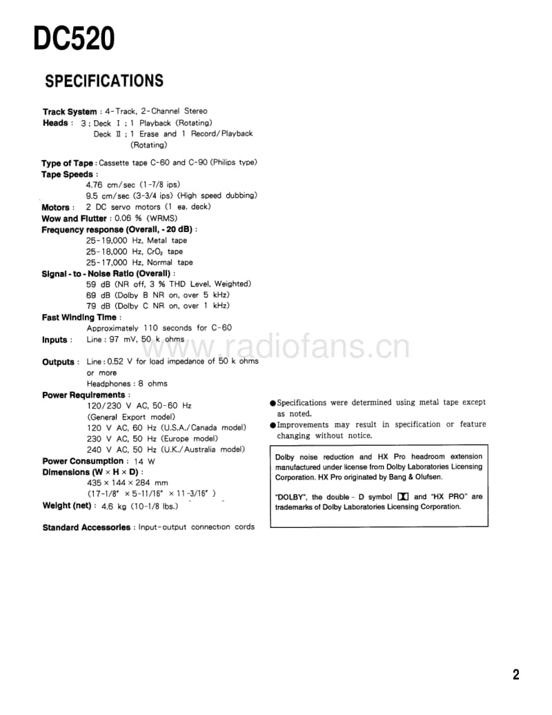 Harman-Kardon-DC-520-Service-Manual电路原理图.pdf_第3页