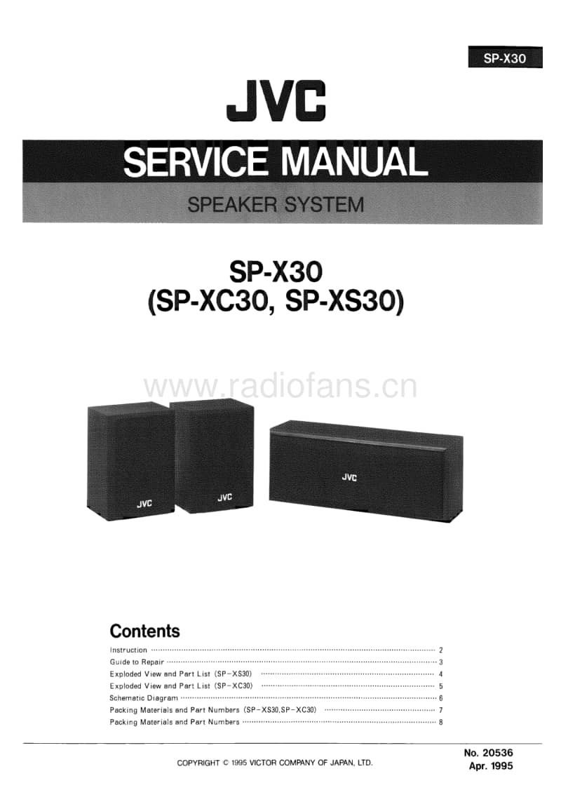 Jvc-SPX-30-Service-Manual电路原理图.pdf_第1页