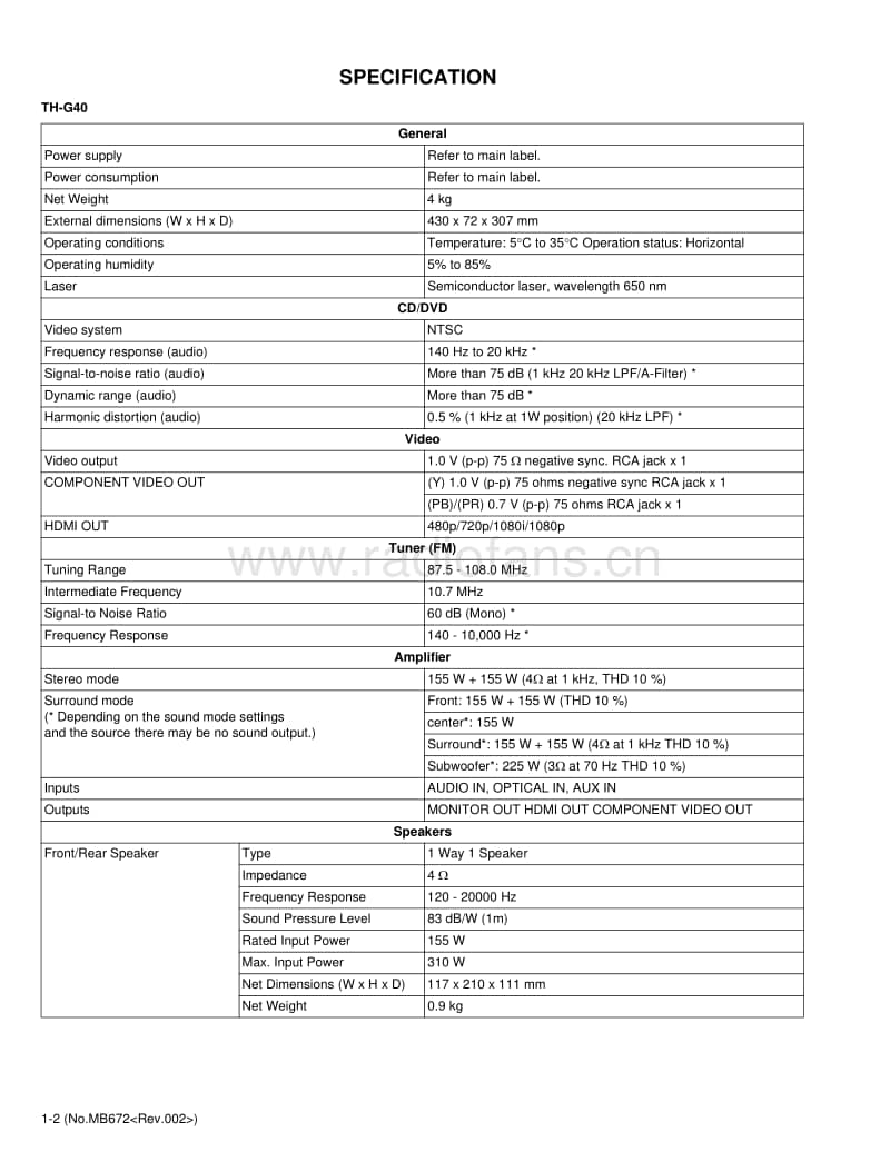 Jvc-THG-30-Service-Manual电路原理图.pdf_第2页