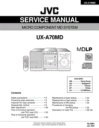 Jvc-UXA-70-MD-Service-Manual电路原理图.pdf