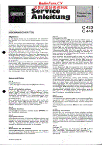 Grundig-C-420-Service-Manual电路原理图.pdf
