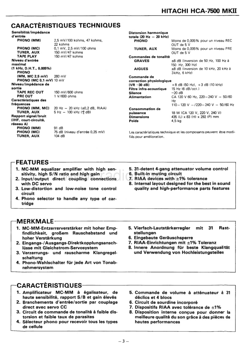 Hitachi-HCA-7500-Mk2-Service-Manual电路原理图.pdf_第3页