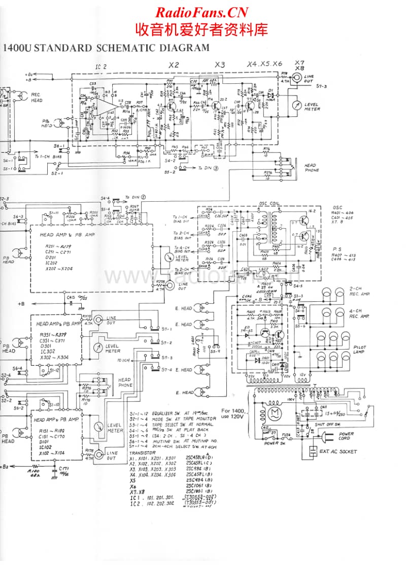 Jvc-1400-U-Schematic电路原理图.pdf_第2页