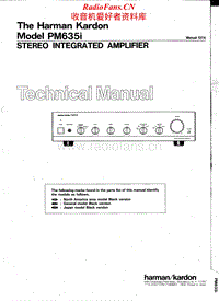 Harman-Kardon-PM-635-I-Service-Manual电路原理图.pdf