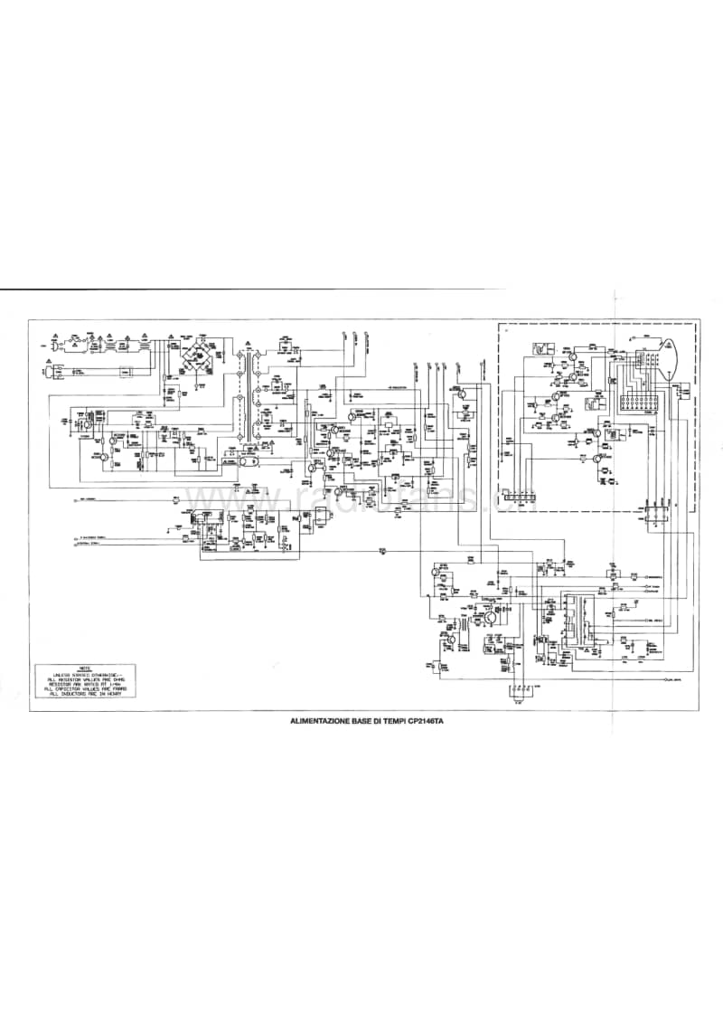 Hitachi-CP-2146-TA-Schematic电路原理图.pdf_第3页