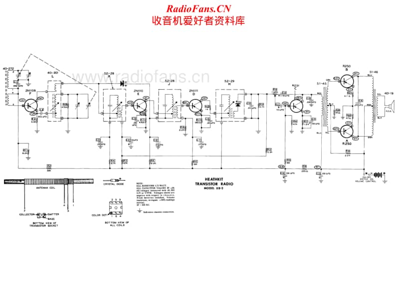 Heathkit-XR-2-Schematic电路原理图.pdf_第1页