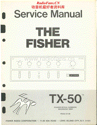 Fisher-TX-50-Service-Manual电路原理图.pdf