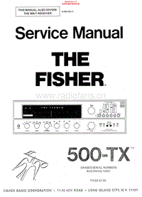 Fisher-500-TX-Service-Manual电路原理图.pdf