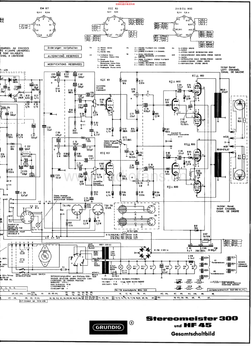 Grundig-HF-45-Service-Manual电路原理图.pdf_第2页