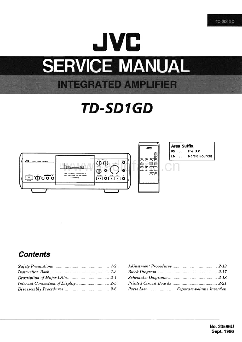 Jvc-TDSD-1-Service-Manual电路原理图.pdf_第1页