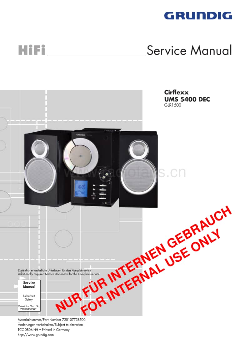 Grundig-UMS-5400-DEC-Service-Manual电路原理图.pdf_第1页