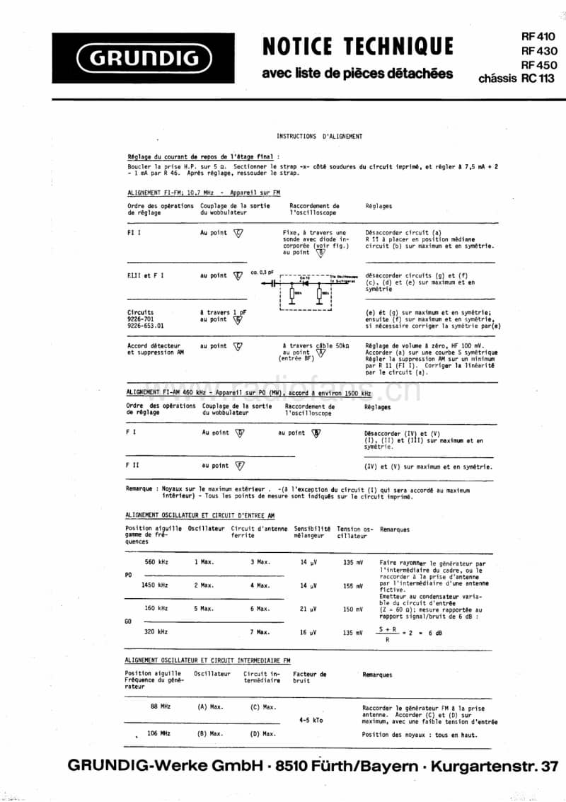 Grundig-RF-410-Service-Manual电路原理图.pdf_第1页