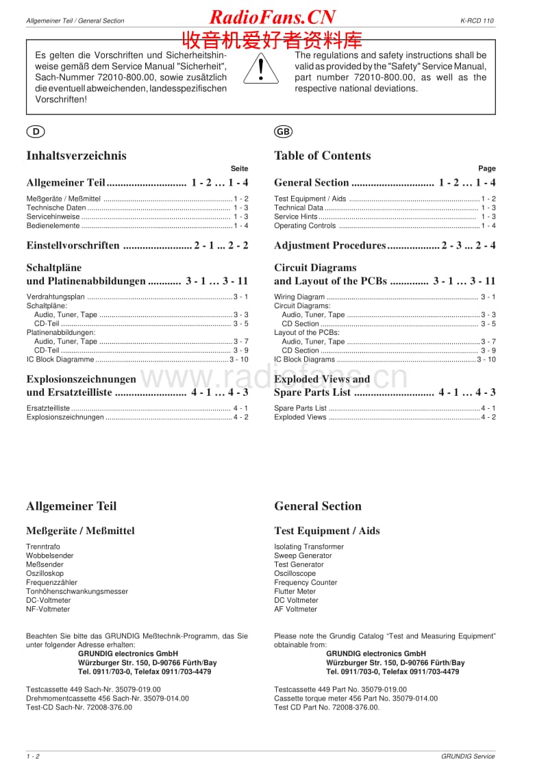 Grundig-KRCD-110-Service-Manual电路原理图.pdf_第2页