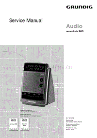Grundig-Sonoclock-900-Service-Manual电路原理图.pdf
