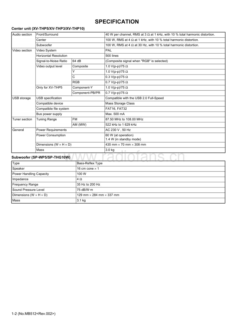 Jvc-THG-10-Service-Manual电路原理图.pdf_第2页