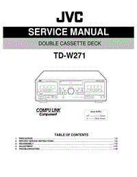 Jvc-TDW-271-Service-Manual电路原理图.pdf