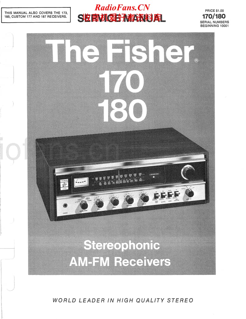 Fisher-170-Service-Manual电路原理图.pdf_第1页