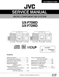 Jvc-UXF-72-MD-Service-Manual电路原理图.pdf