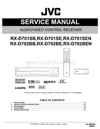 Jvc-RXD-701-SB-Service-Manual电路原理图.pdf