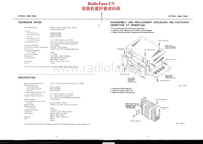 Hitachi-HMA-7500-Service-Manual(1)电路原理图.pdf_第2页