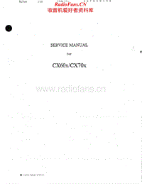 Harman-Kardon-CX-60-X-Service-Manual电路原理图.pdf