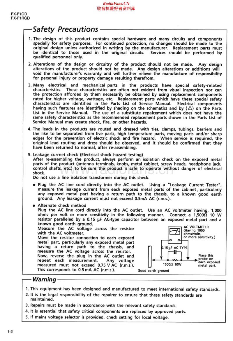 Jvc-FXF-1-GD-Service-Manual电路原理图.pdf_第2页