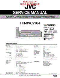 Jvc-HRXVC-21-UJ-Service-Manual电路原理图.pdf