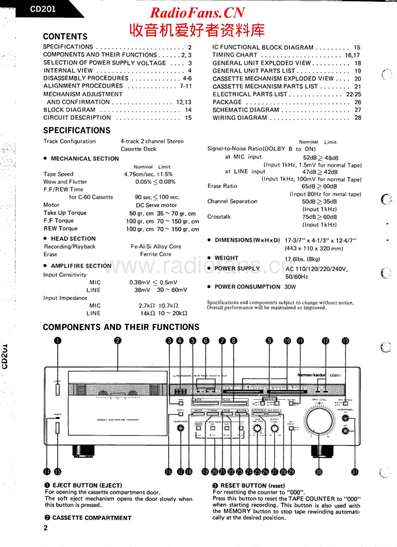 Harman-Kardon-CD-201-Service-Manual电路原理图.pdf_第2页