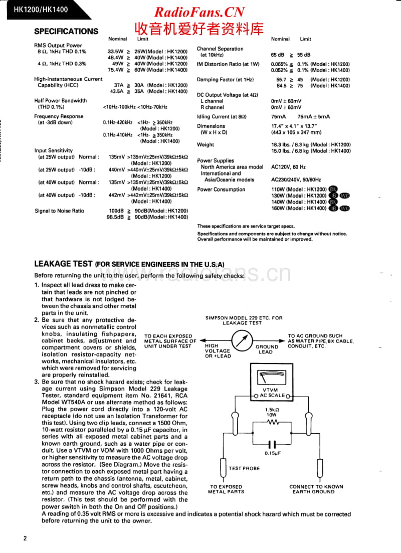 Harman-Kardon-HK-1200-Service-Manual-2电路原理图.pdf_第2页