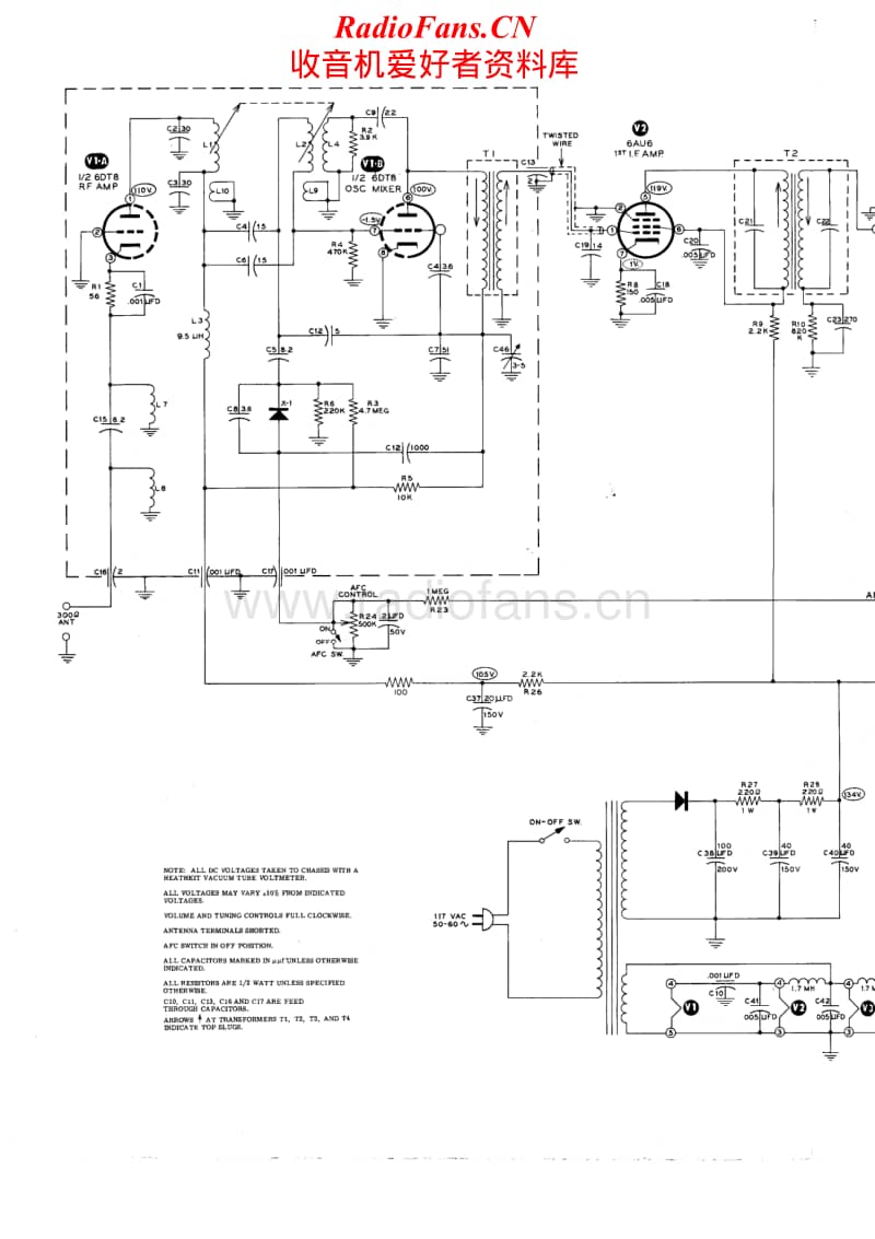 Heathkit-FM-4B-Schematic电路原理图.pdf_第1页