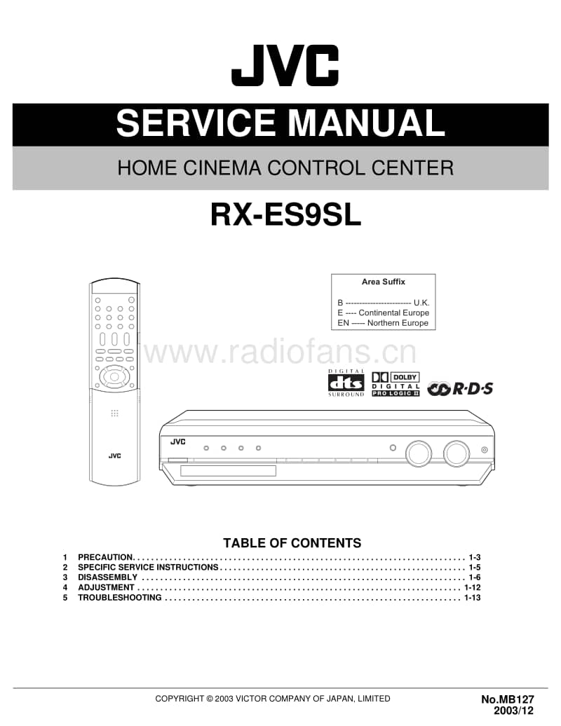 Jvc-RXES-9-SL-Service-Manual电路原理图.pdf_第1页