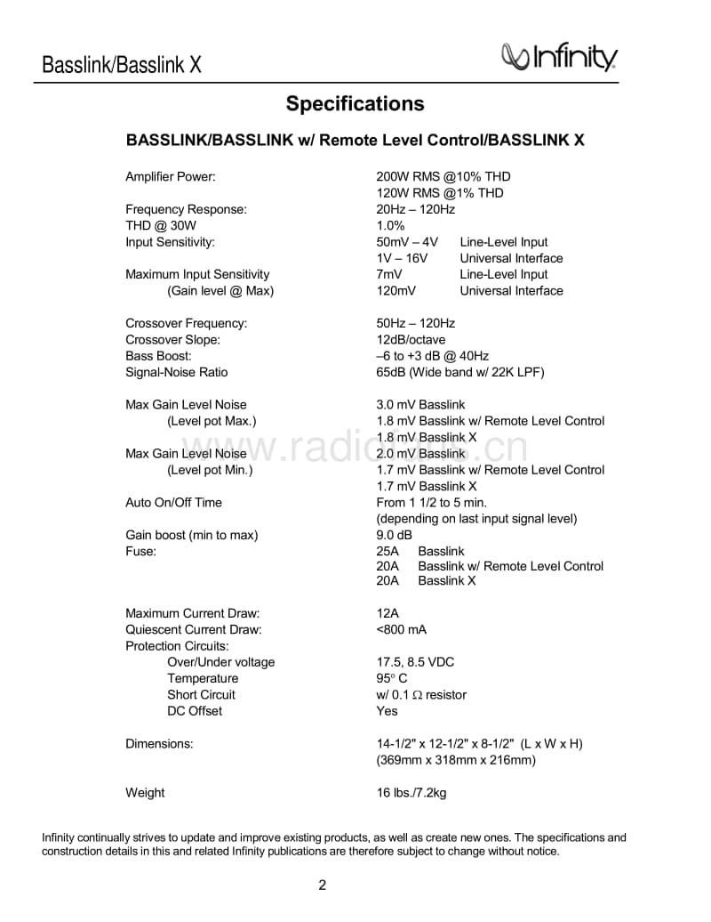 Harman-Kardon-BassLink-Service-Manual电路原理图.pdf_第3页