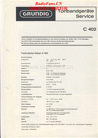Grundig-C-402-Schematic电路原理图.pdf
