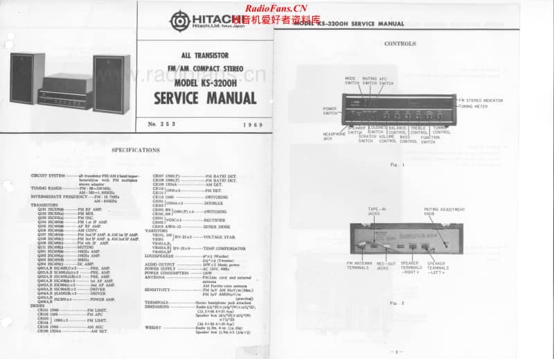 Hitachi-KS-3200-H-Service-Manual电路原理图.pdf_第1页