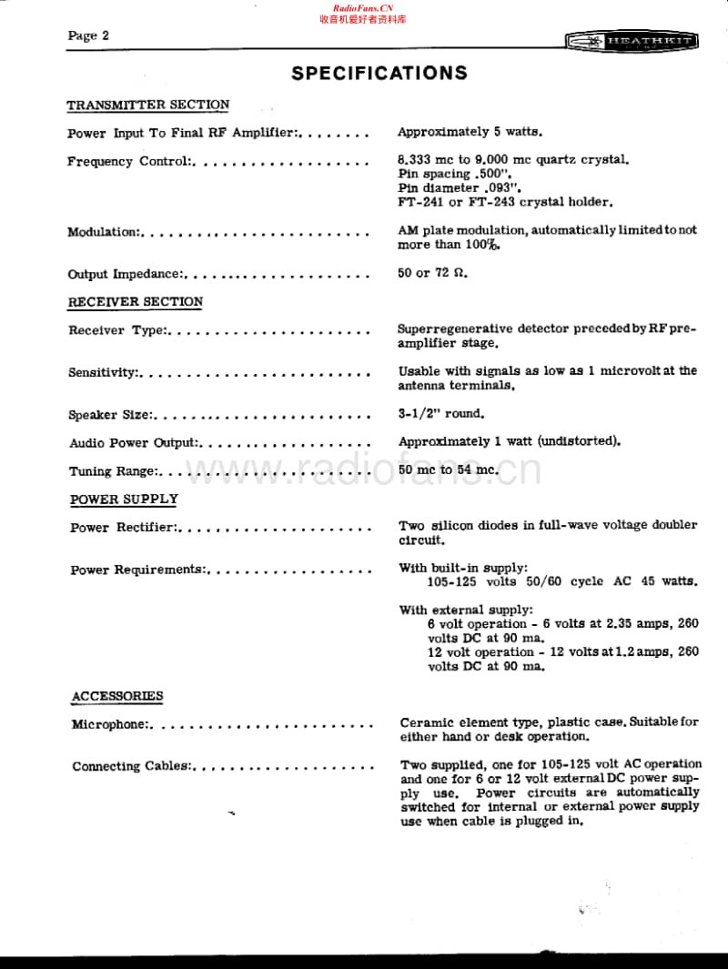 Heathkit-HW-29A-Manual电路原理图.pdf_第2页