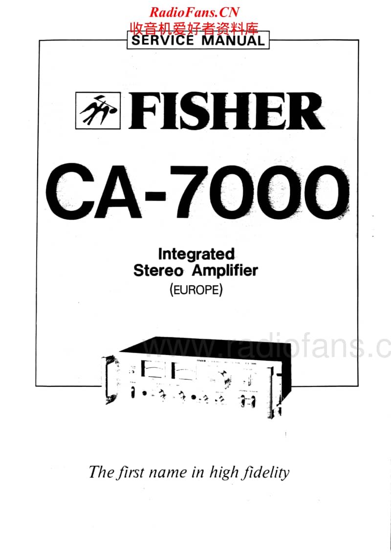 Fisher-CA-7000-Service-Manual电路原理图.pdf_第1页