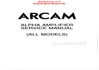 Arcam-ALPHA-2-Service-Manual电路原理图.pdf