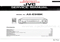 Jvc-AX-E91BK-Service-Manual电路原理图.pdf