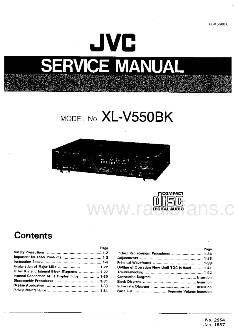 Jvc-XLV-550-BK-Service-Manual电路原理图.pdf_第1页