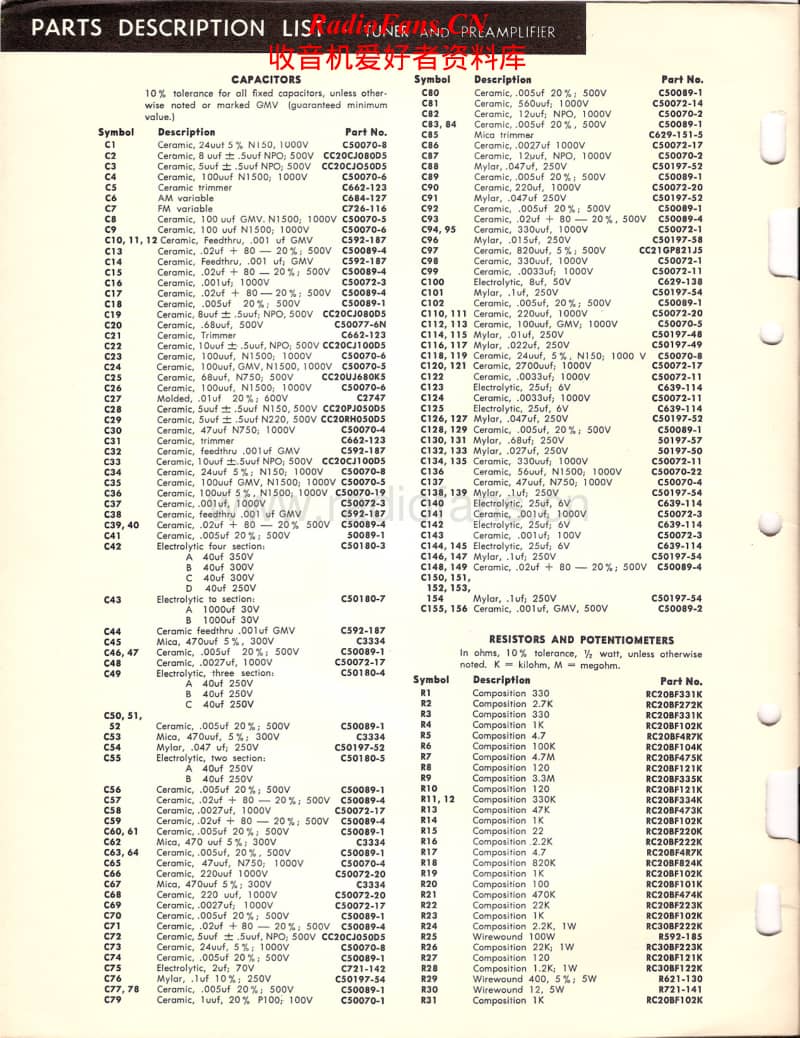 Fisher-STATESMAN-1010-Service-Manual电路原理图.pdf_第2页