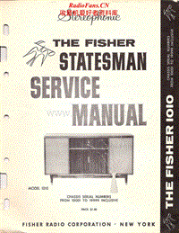 Fisher-STATESMAN-1010-Service-Manual电路原理图.pdf
