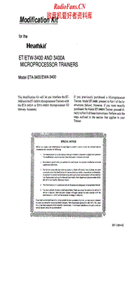 Heathkit-ETW-3400-Manual电路原理图.pdf