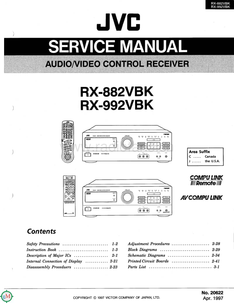 Jvc-RX-882-VBK-Service-Manual电路原理图.pdf_第1页